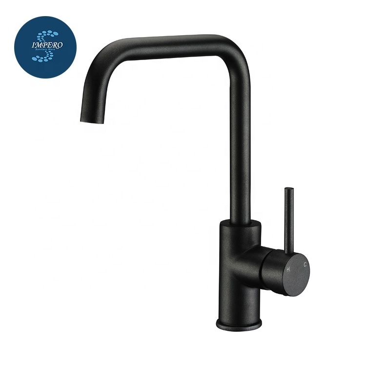 Hot sale black sink mixer pull down kitchen faucet 304 stainless steel