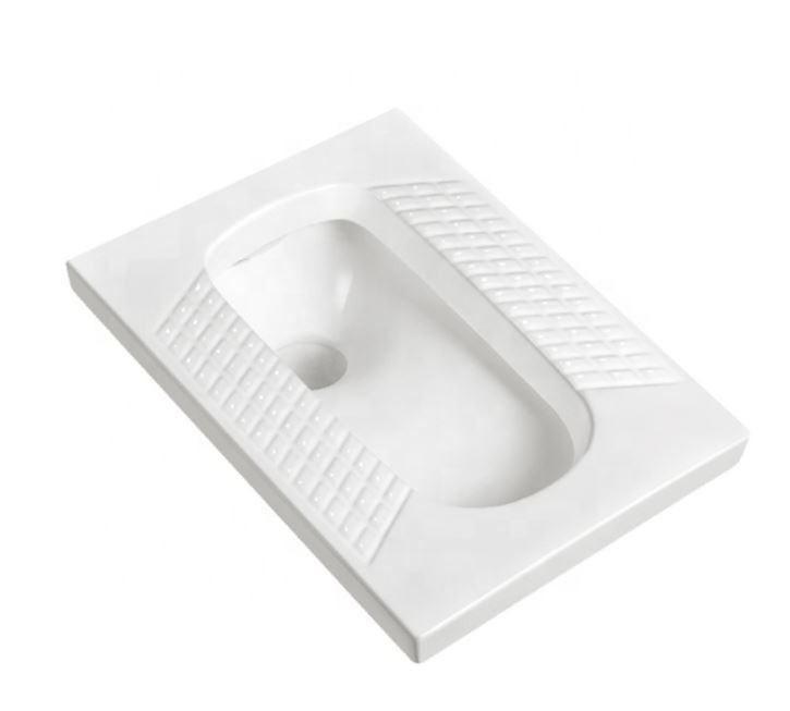 High quality sanitary ware ceramic toilet floor connects squatting pan