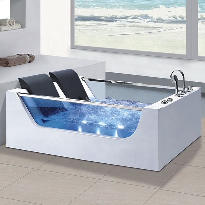 European indoor luxury bath tub 2 person bathtub whirlpool massage bathtubs