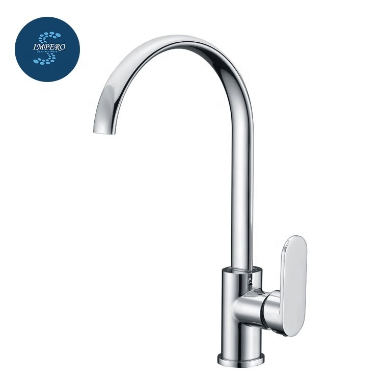 Trending hot products long neck water saving faucet pull out kitchen faucet