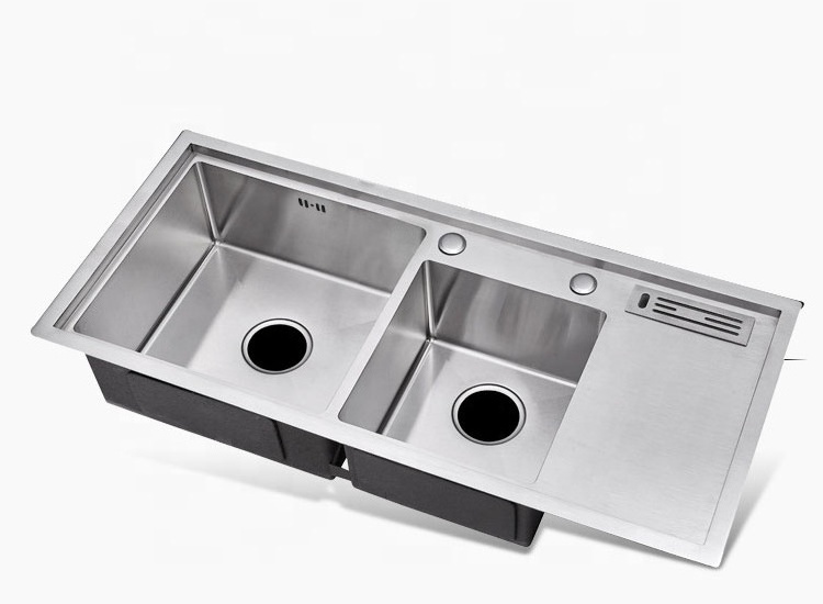 100% Brand New under mount double bowl durable stainless steel sink 304 ss kitchen sink