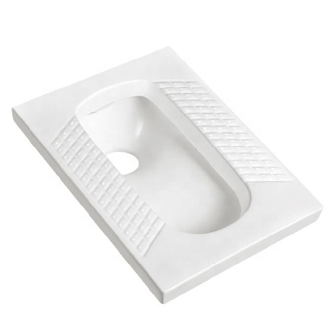 High quality sanitary ware ceramic toilet floor connects squatting pan