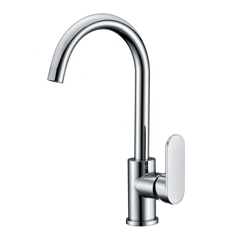 Trending hot products long neck water saving faucet pull out kitchen faucet