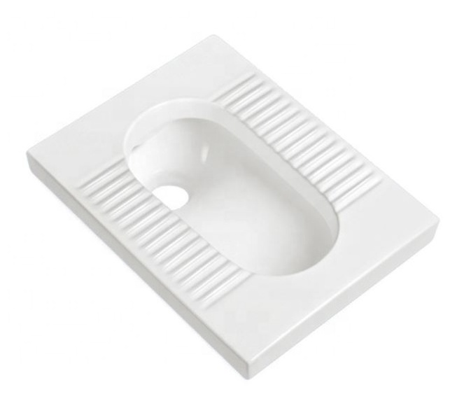 High quality sanitary ware ceramic toilet floor connects squatting pan