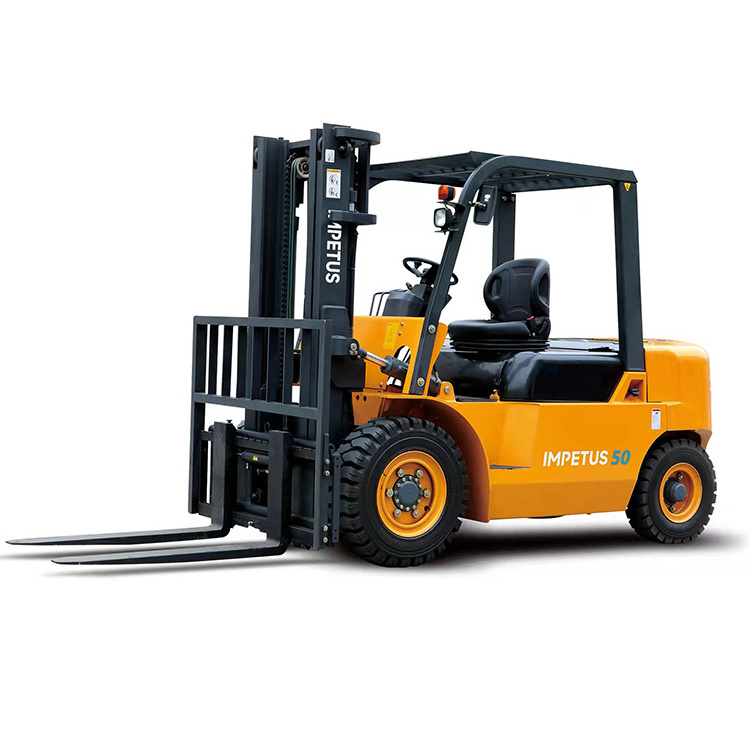 New 2022 Cpcd 50 Diesel Forklift Diesel Forklift Solid Tires 5.5 Ton 5 Tons Diesel Engine Fork Lift 5 Ton Epa Engine Clark Pump