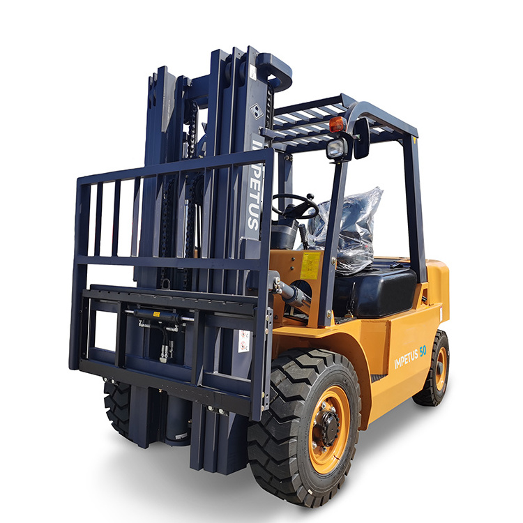 New 2022 Cpcd 50 Diesel Forklift Diesel Forklift Solid Tires 5.5 Ton 5 Tons Diesel Engine Fork Lift 5 Ton Epa Engine Clark Pump