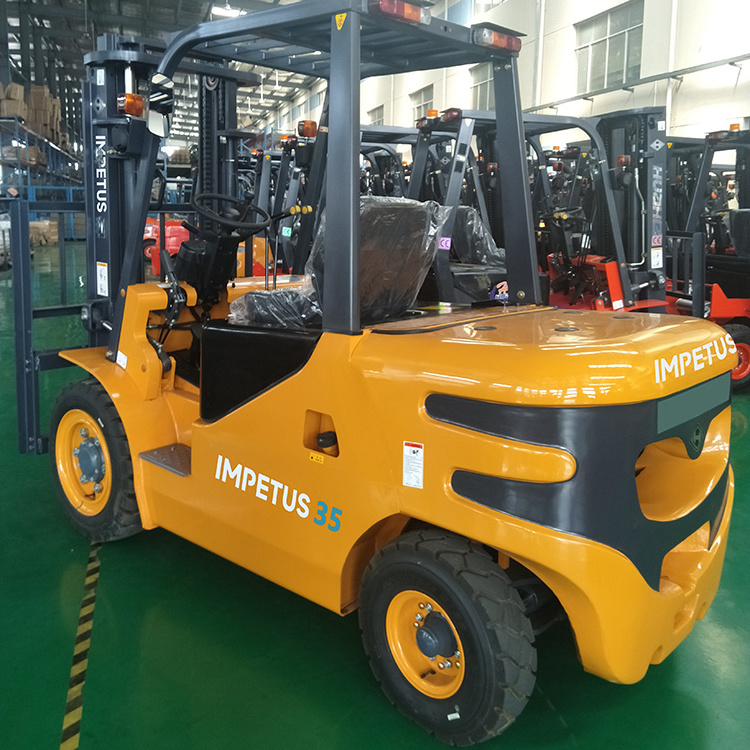 Factory price CE 1ton 2 ton 3.8ton forklift diesel engine forklift lifting height 6000mm for sale