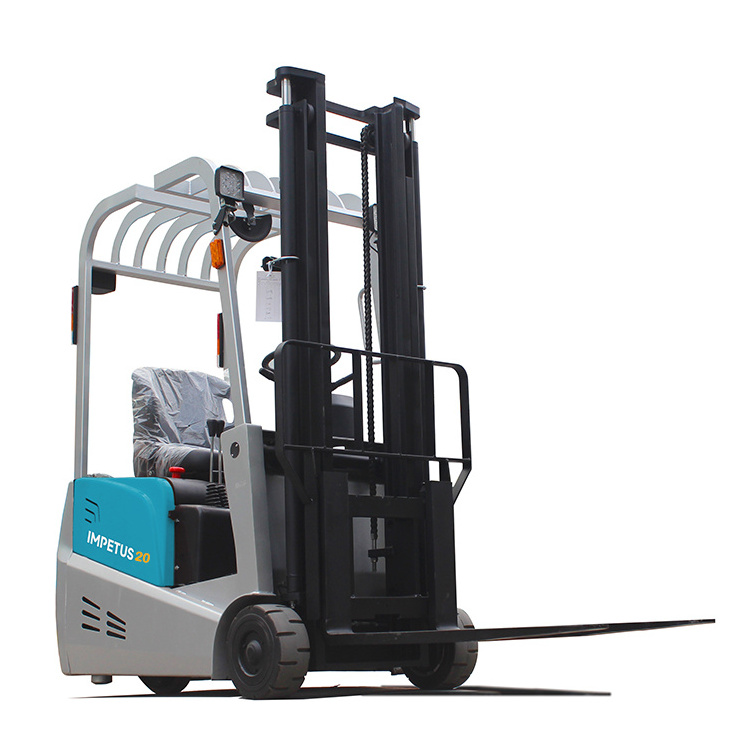 2t 48v 2 Ton European Narrow Aisle 2ton 3wheeler Lithium Battery Mini Three Wheel Electric Forklift