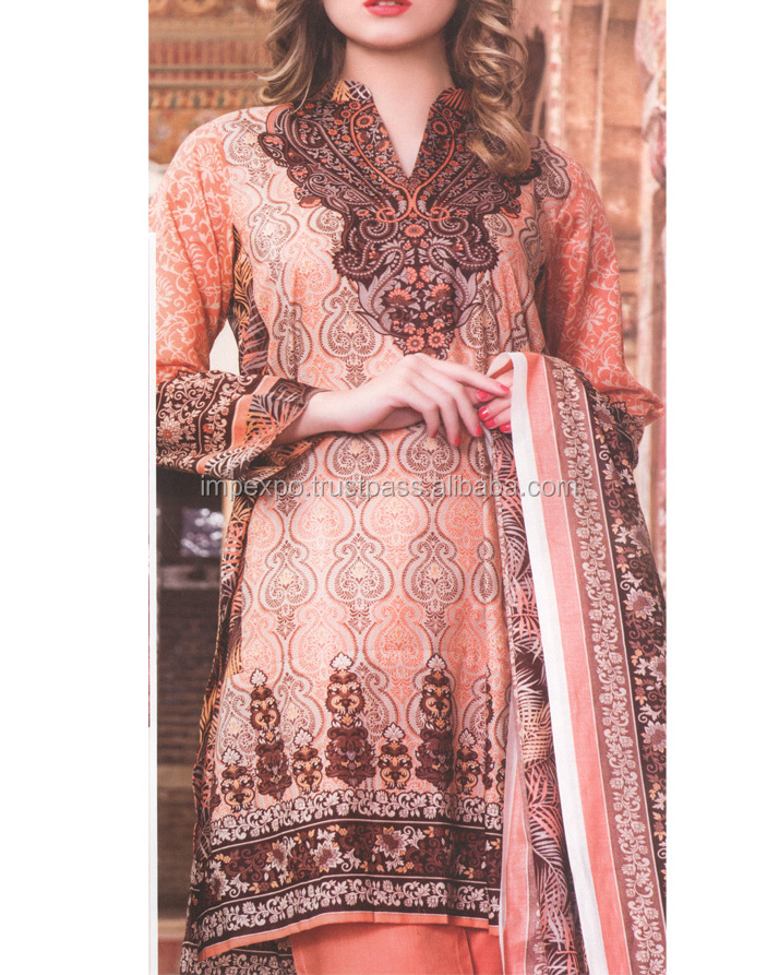 Pakistani printed lawn dresses / pakistani lawn designers suits in Lahore