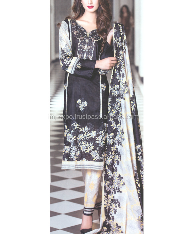 Pakistani printed lawn dresses / pakistani lawn designers suits in Lahore