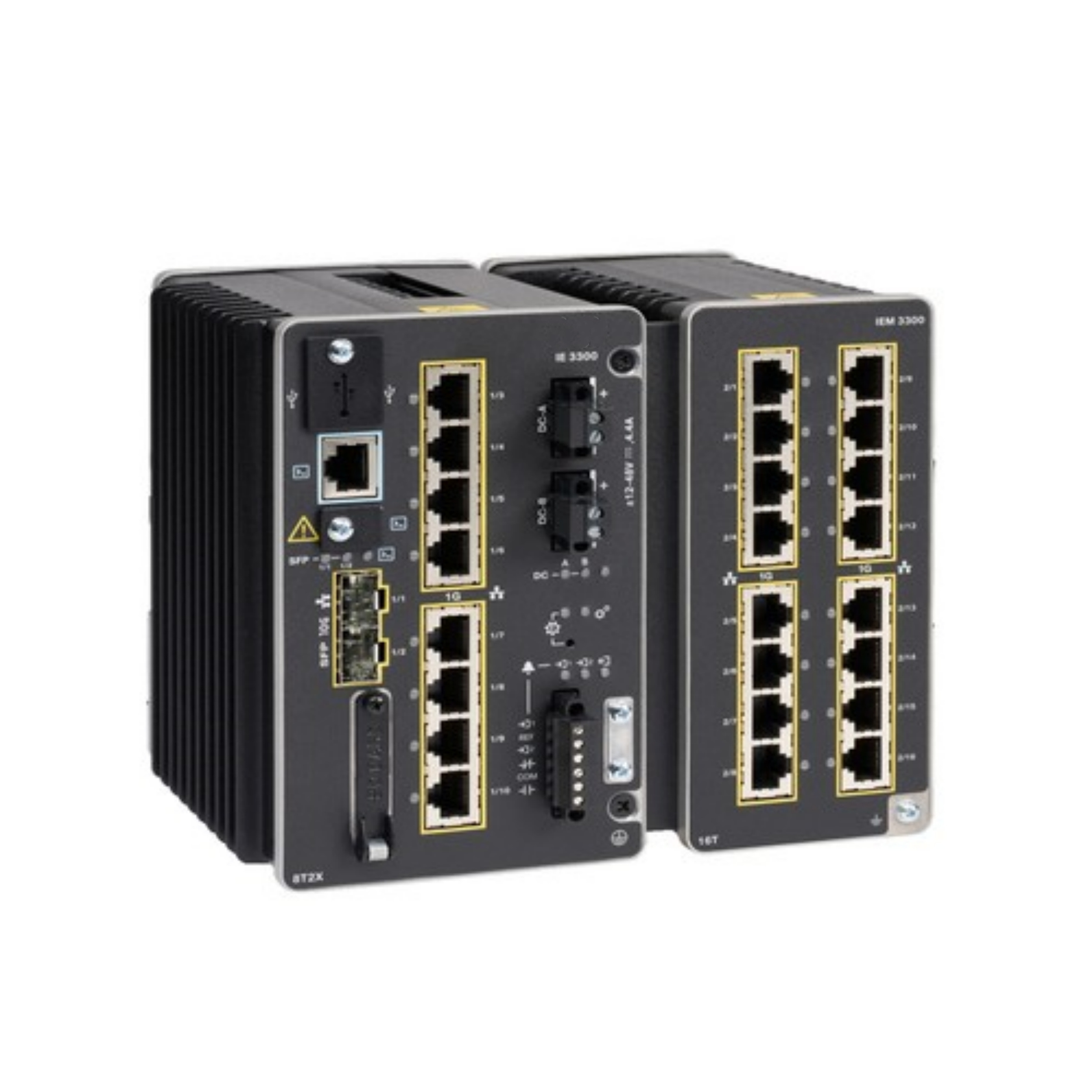 IE-3300-8P2S-E Original New in Stock 8 GE PoE+ and 2 GE SFP Modular Network Essentials Industrial Switch