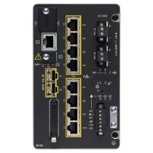 IE-3300-8P2S-E Original New in Stock 8 GE PoE+ and 2 GE SFP Modular Network Essentials Industrial Switch