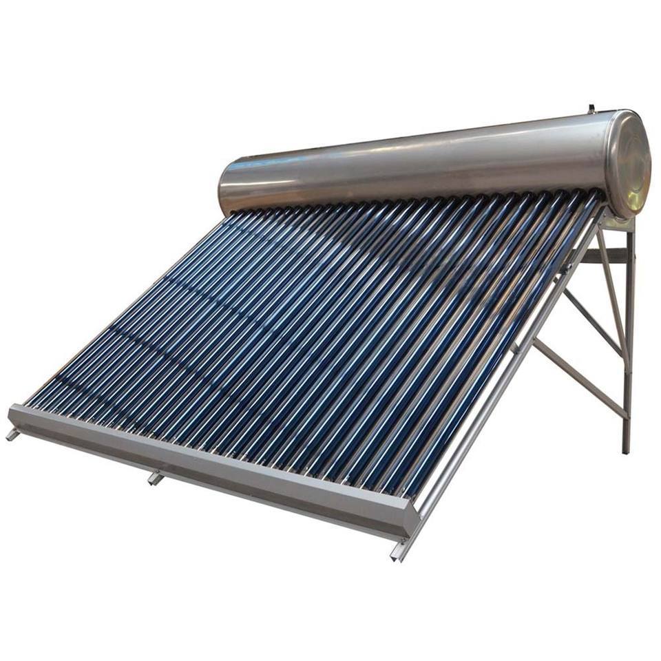 Low price long life time 100L-300L Non pressure All stainless steel solar water heater