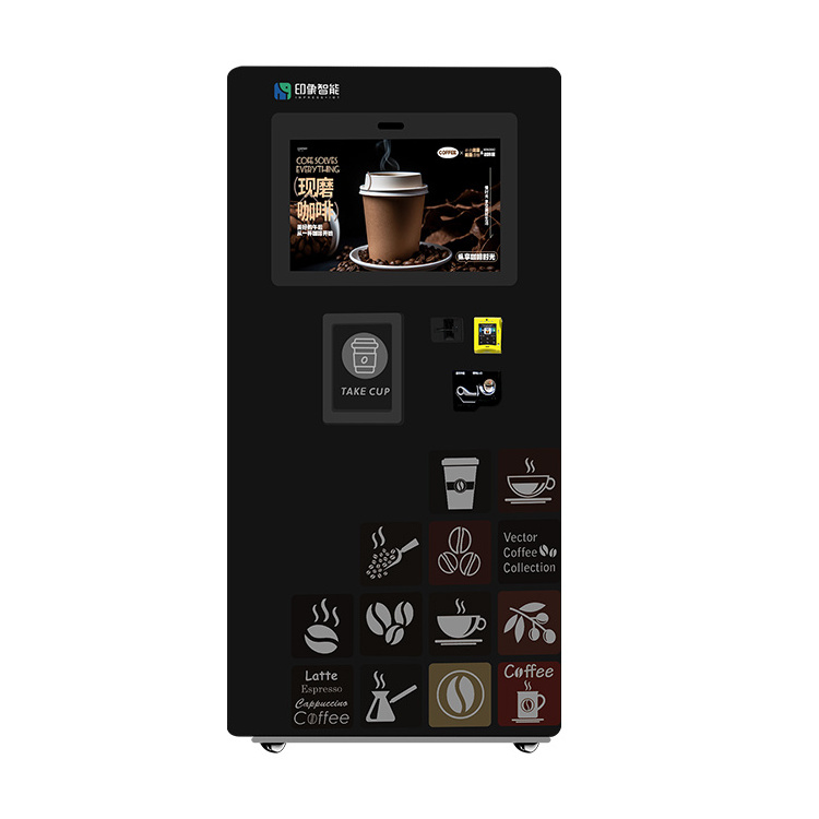 2024 Office Business Card Reader Vending Machine Coin Operated Coffee Vending Machine on Sale