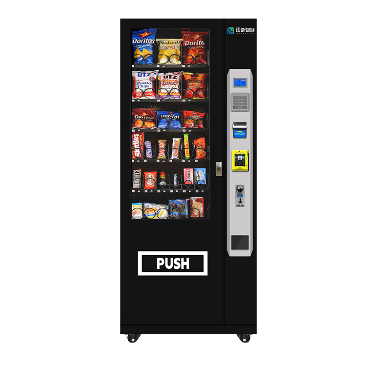 IMT  Large Capacity Automated Cold Water Bottled Water Coin Operated Vending Machines For Sale