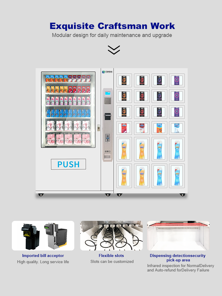 Automatic Unmanned Card Vending Machine Adult Egg Products Vending Machines  For Sex Toy