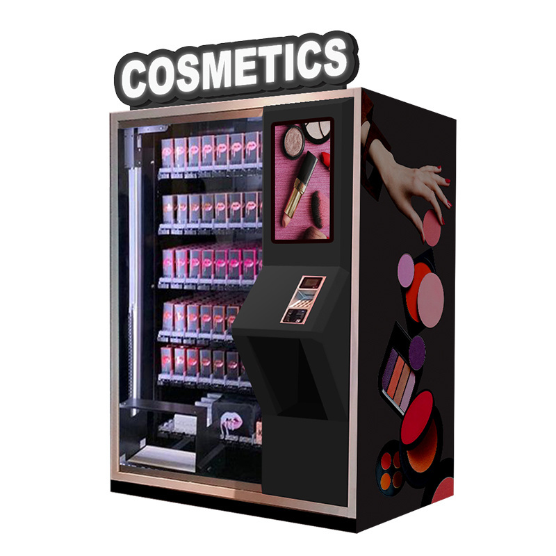 imt Custom Lashes Hair Beauty Cosmetic Pink Vending Machine for press on nail nail art items in airport