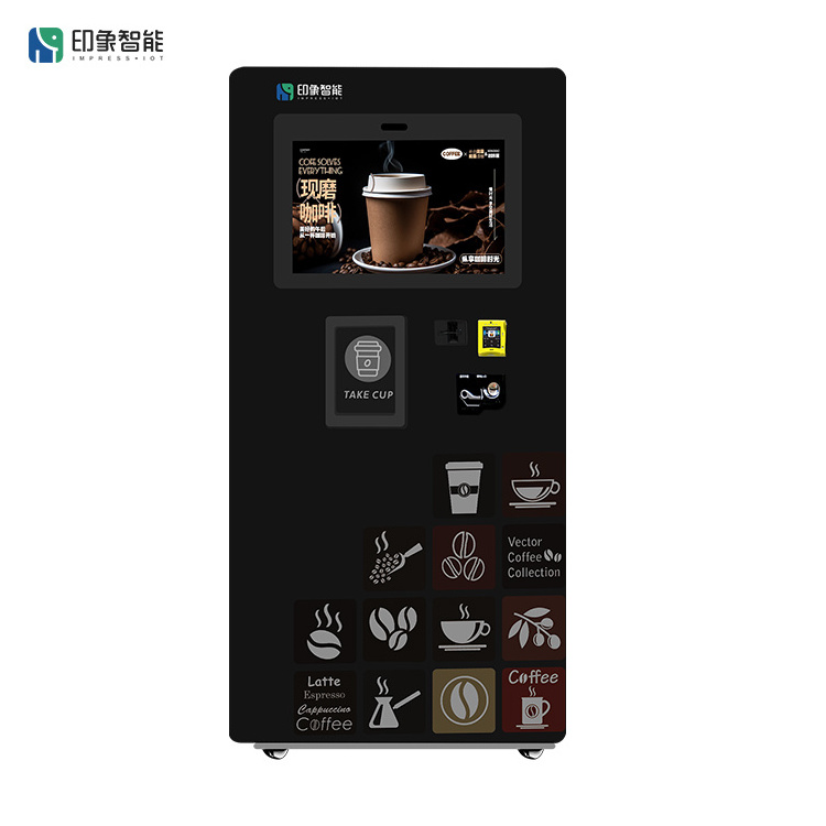 2024 Office Business Card Reader Vending Machine Coin Operated Coffee Vending Machine on Sale