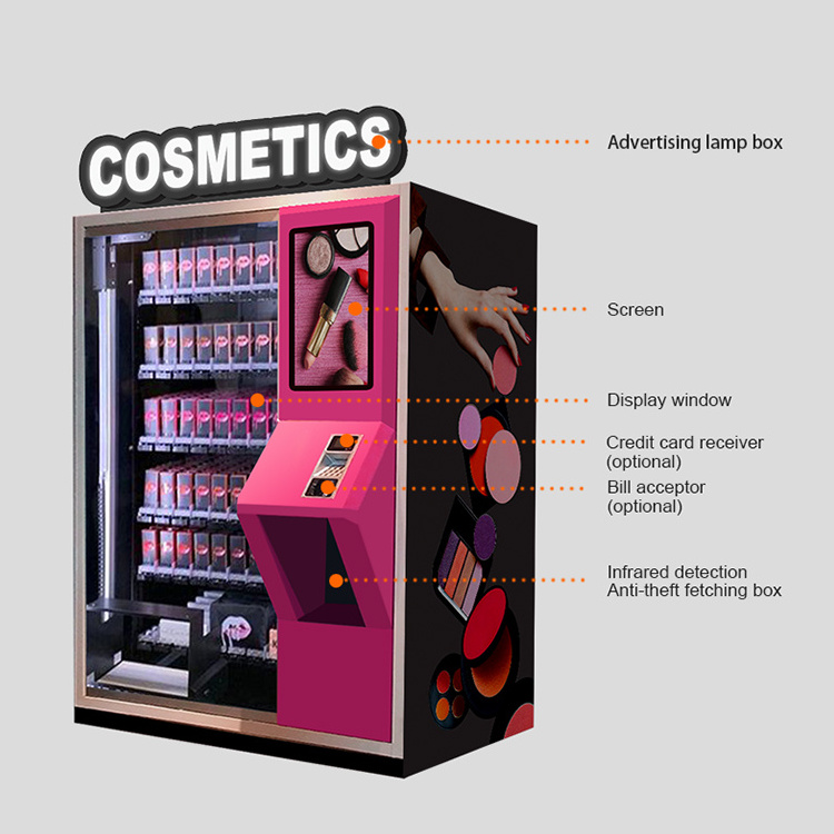 IMT unmanned automatic luxury jewelry  New Style  beau beauty vending machines with elevator