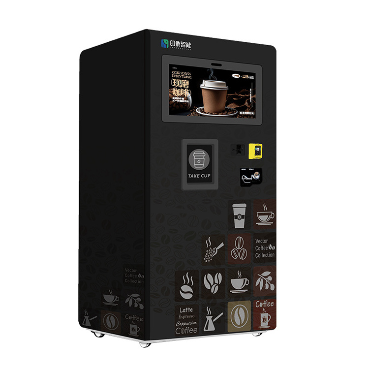 2024 Office Business Card Reader Vending Machine Coin Operated Coffee Vending Machine on Sale