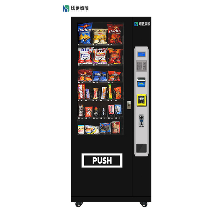 IMT  Large Capacity Automated Cold Water Bottled Water Coin Operated Vending Machines For Sale