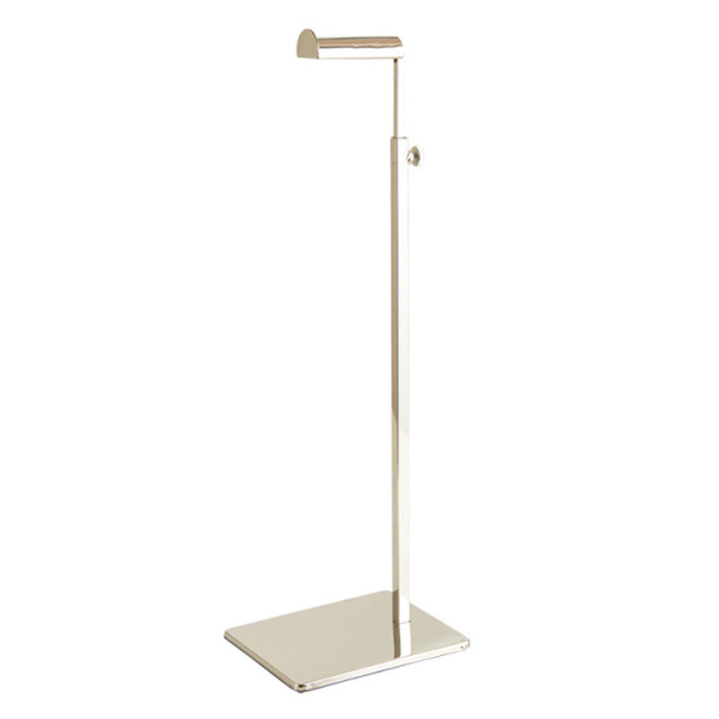 Luxury gold metal single bag hanging wholesale handbag display stand holder for retail shop