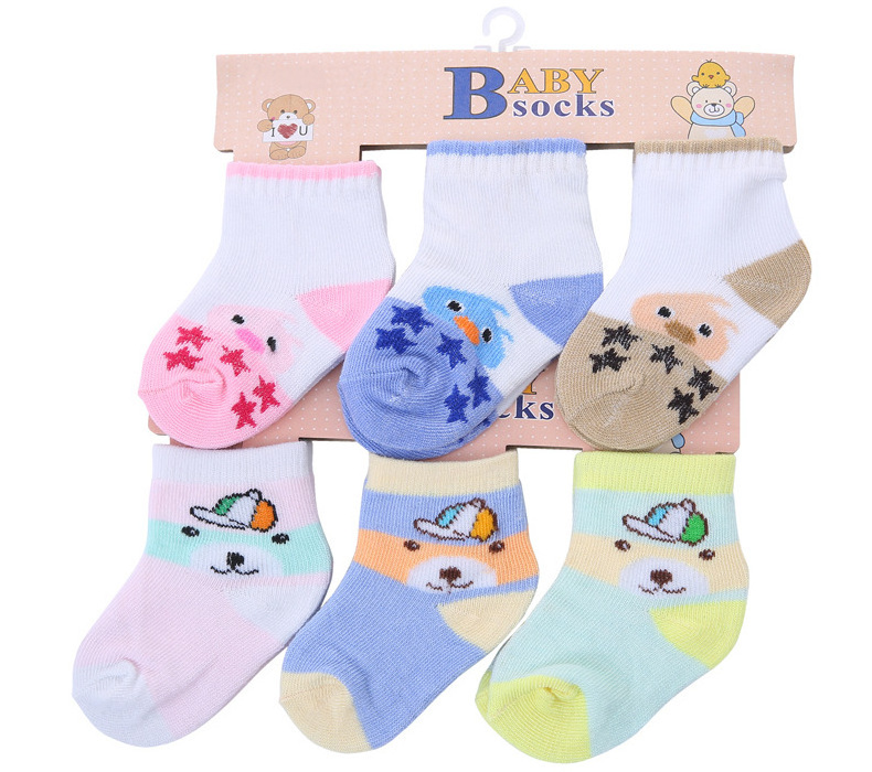 New Designs Cartoon Baby Socks Wholesale for Infant Toddler Kids Children