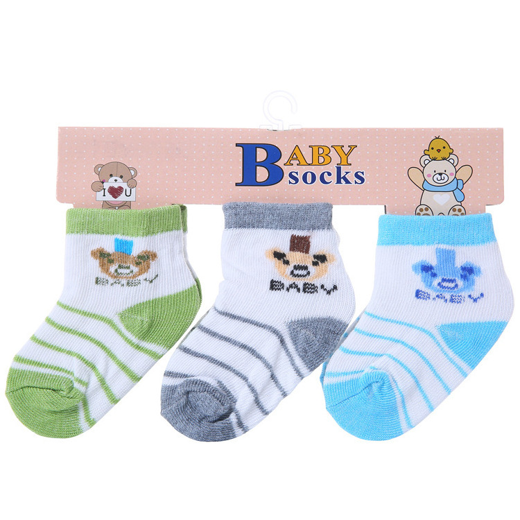 New Designs Cartoon Baby Socks Wholesale for Infant Toddler Kids Children