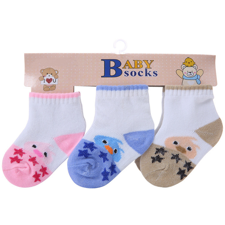 New Designs Cartoon Baby Socks Wholesale for Infant Toddler Kids Children