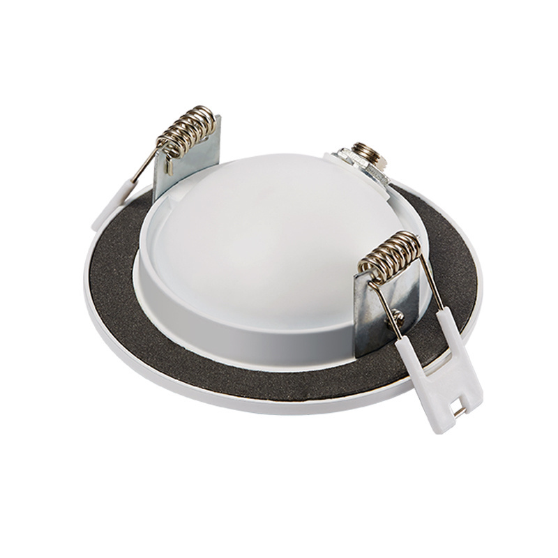 Waterproof IP65 Bathroom dimmable COB  led downlight gimbal spot ceiling CTC recessed 360degree rotating LED spot light