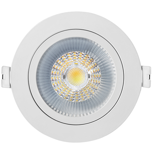 CTC 10W IP65 waterproof Triac dim Adjustable COB Gimble Rotation Recessed Ceiling Down light