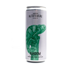 Altotevere Random American Pale Ale beer Tin Cans 33cl. 5,2%vol. 11,16oz Craft Beer 12 cans in one box