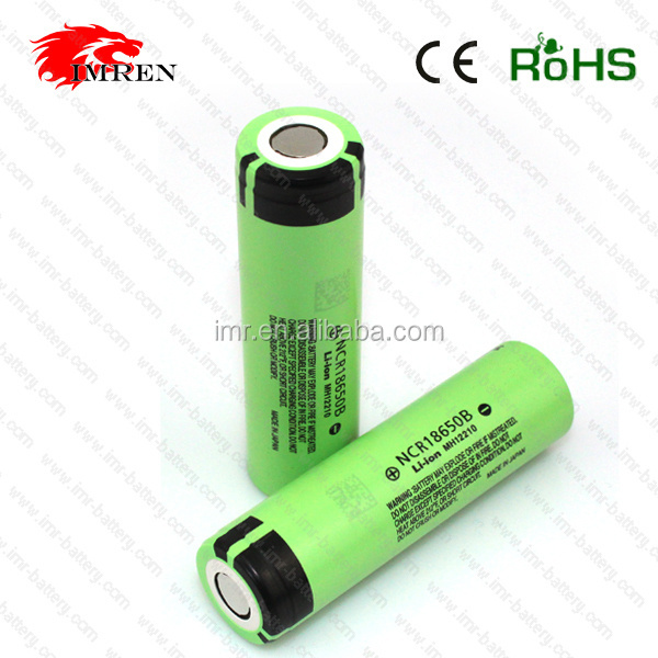 Original NCR18650B 3000 3400 Rechargeable Li-ion Battery for Flashlight Liitokala 18650 3400 Mah New Green IMREN for Samsung 40A