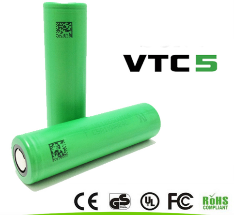 Authentic 18650 VTC5 VTC5A for 30A 2600 Mah Wholesale  18650 battery  For Flashlight