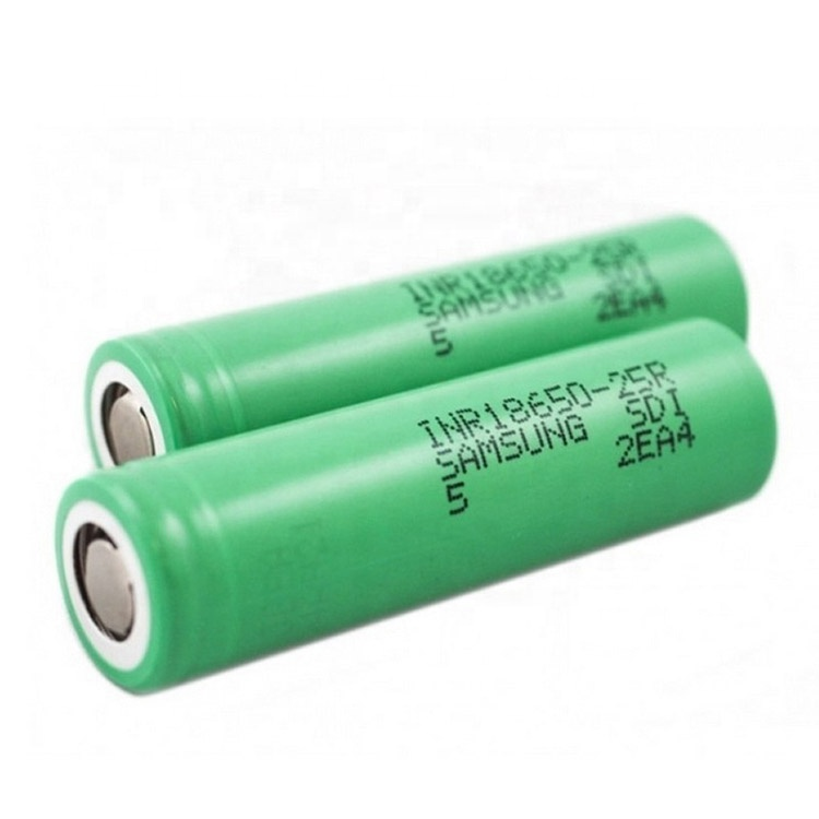 USA Warehouse delivery 18650 25R li-ion lithium ion battery 2500mah  rechargeable  battery  for Samsung SDI 25R 30Q