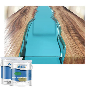 Free sample Epoxy Resin AB Glue for River Table Transparency epoxy resin and hardener table top