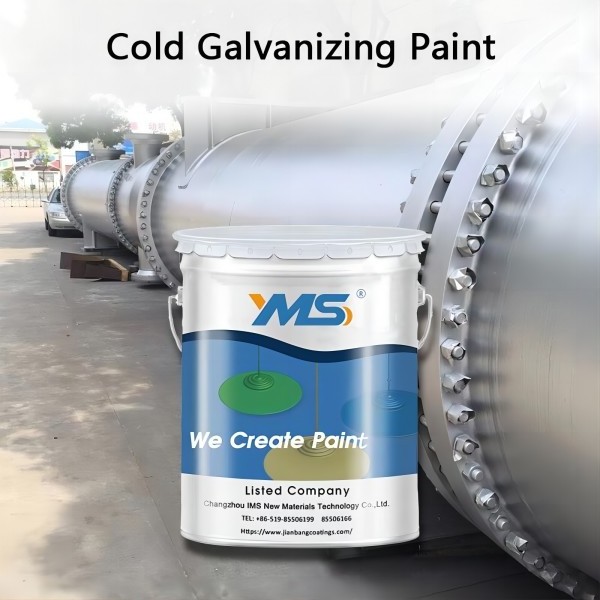 Cold Galvanizing Paint Has High Zinc Content--the Zinc Content of The Formed Film Zinc Gray ~2.75kg/l (after Mixing) Spray Epoxy