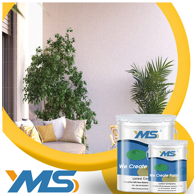 IMS Paint Exterior Wall Coating Texture Stone Paint Lacquer Natural Spray Acrylic Flat Top Selling