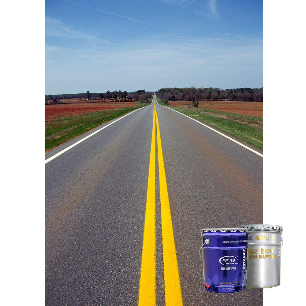 JIANBANG Two Component Excellent Quality Reflective Road Marking Traffic paint for Traffic Use