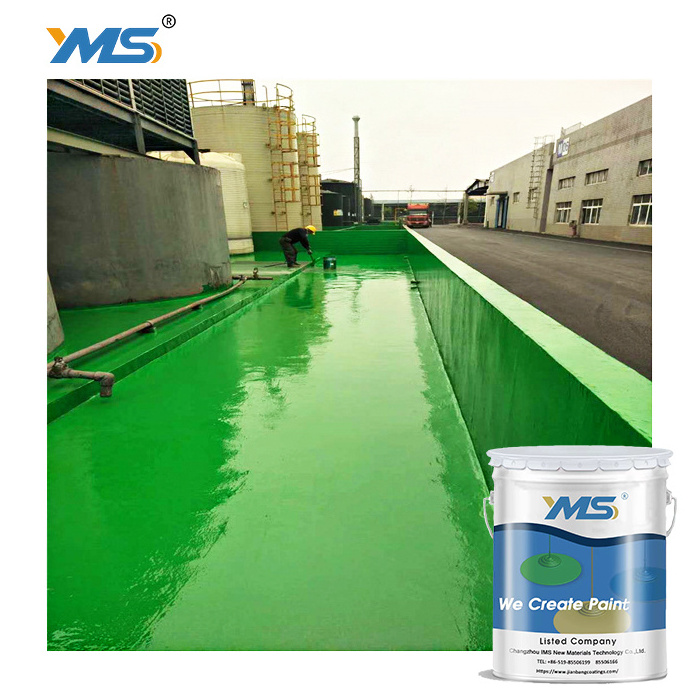 Free sample Epoxy Glass flake Primer thick film coating epoxy floor flakes ballast tanks gas pipelines FK-305