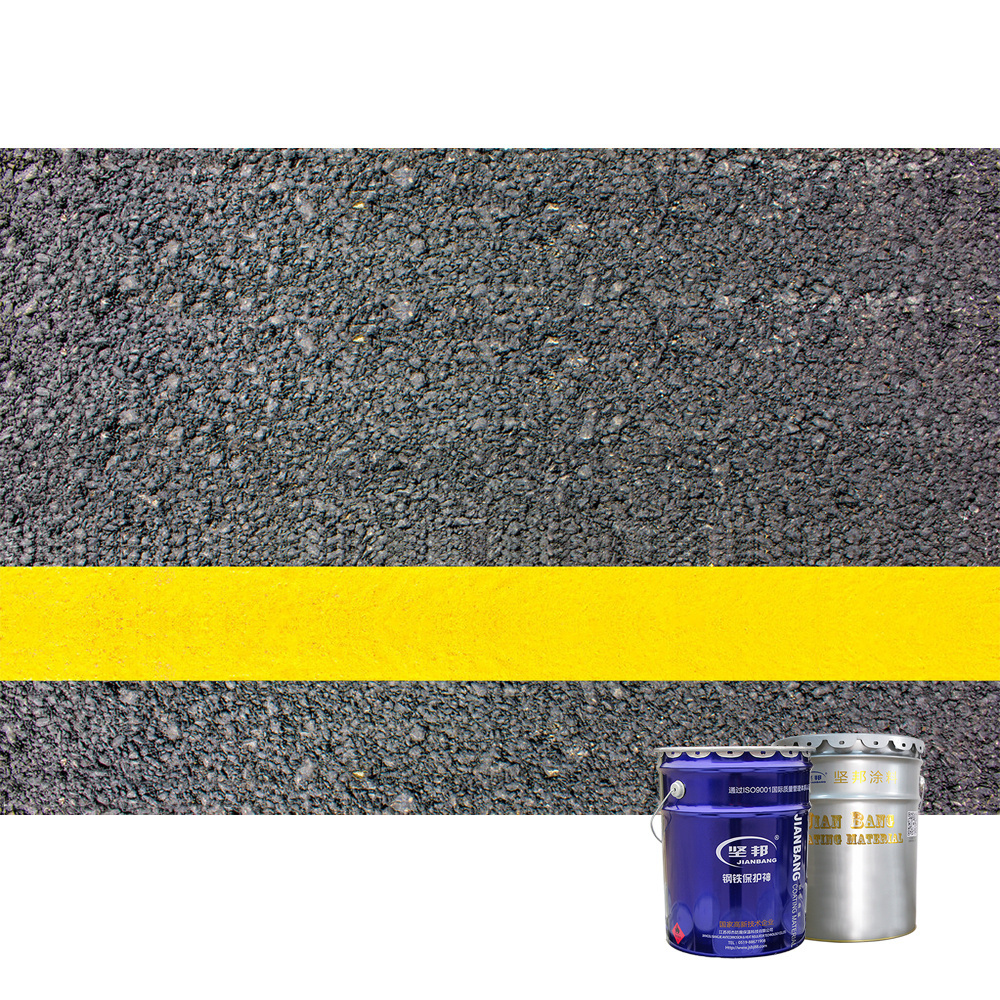 JIANBANG Two Component Excellent Quality Reflective Road Marking Traffic paint for Traffic Use