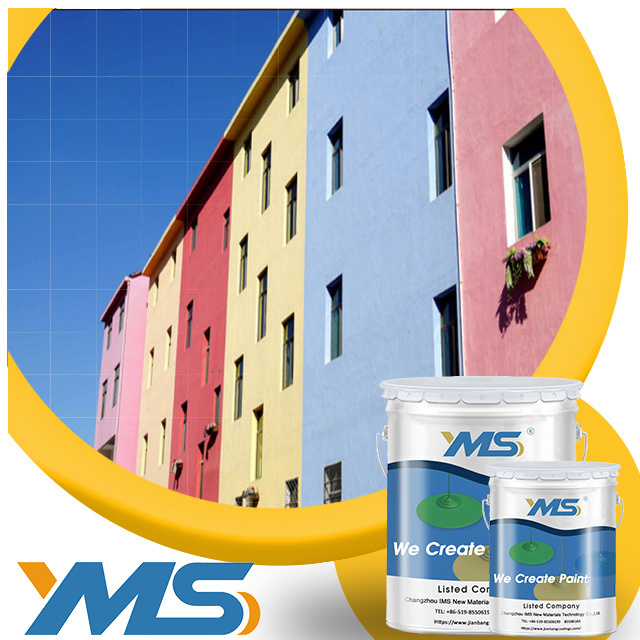 IMS Paint Exterior Wall Coating Texture Stone Paint Lacquer Natural Spray Acrylic Flat Top Selling