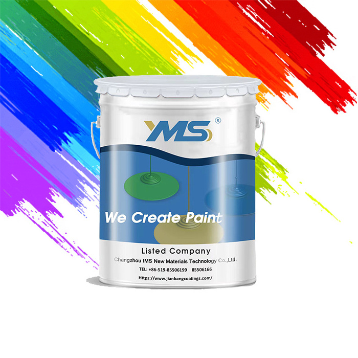 YMS BJ302 Epoxy Floor Coating Garage Paint Epoxy Resin Liquid Spray Customized Road Construction Epoxy Paint Curing Agent Glossy