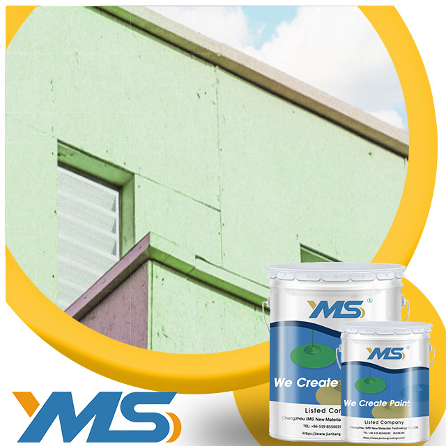 IMS Paint Exterior Wall Coating Texture Stone Paint Lacquer Natural Spray Acrylic Flat Top Selling