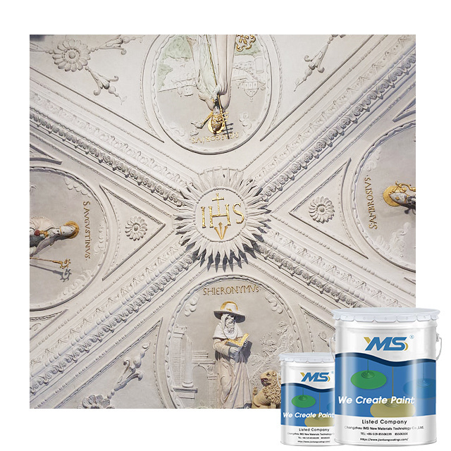 Free Sample Compound Relief Latex Liquid Coating Intermediate Paint wall paint interior house Decoration coating