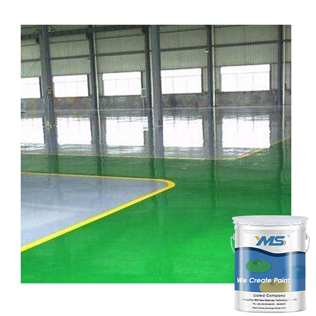 Self Leveling Floor Paint Clear Epoxy Resin Texture Epoxy Curing Agent Liquid Coating for Bathroom Floor Customized