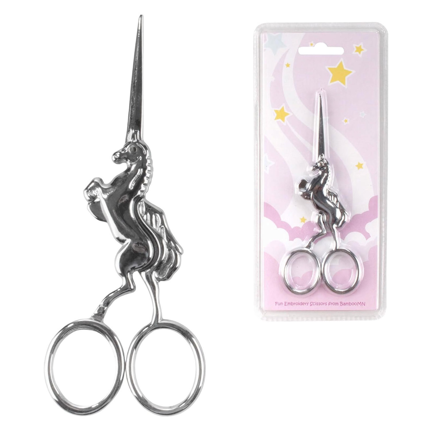 Wholesale Stainless Steel Scissors Silver 1 Pair High Quality Stork Scissors Stork Scissors Embroidery Craft