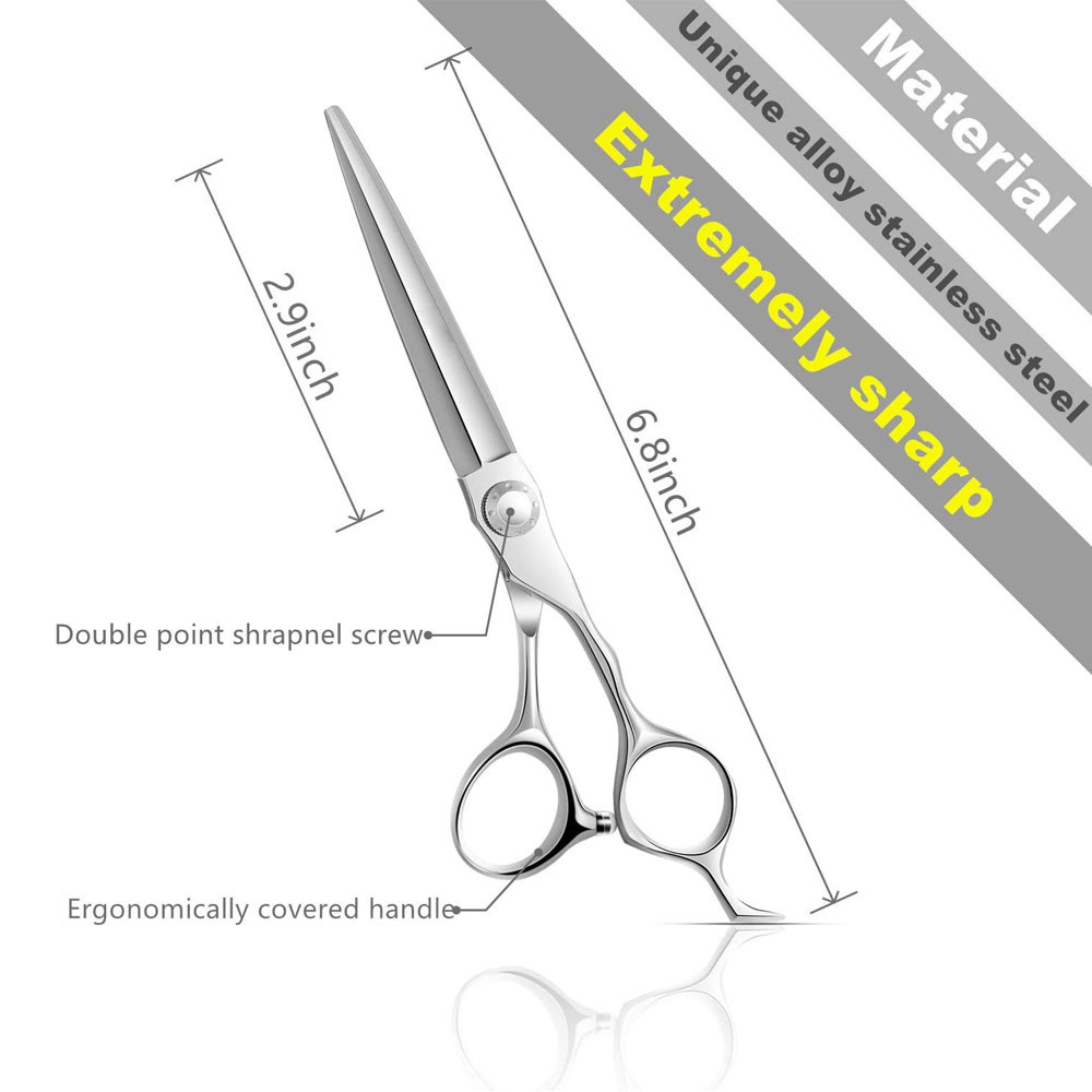 High-end Professional Extremely Very Sharp Barber Hair Cutting Scissors Hairdresser Shears For Hair 6.5 Inch Haircut Scissor