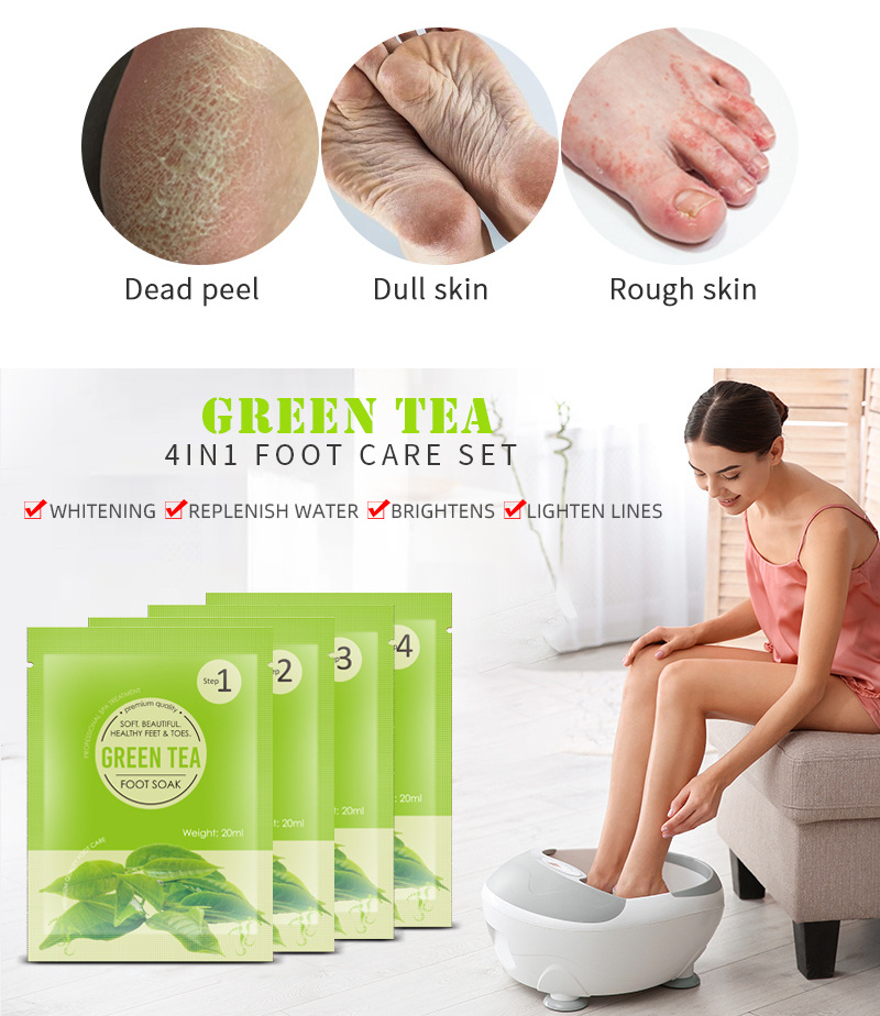 Jelly Spa Pedicure Foot Soak And Scrub Pedicure Kit foot soak scrub spa bath manicure pedicure box gift set