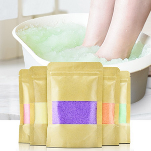 Wholesale 210g Rose Lavender Green Tea Pedicure SPA Foot Soak Relaxing Jelly Soaked Crystal